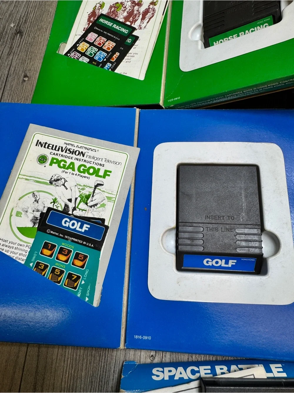 Intellivision Sears Tele-Games Center Super Video Arcade Console, Box & 3 Games